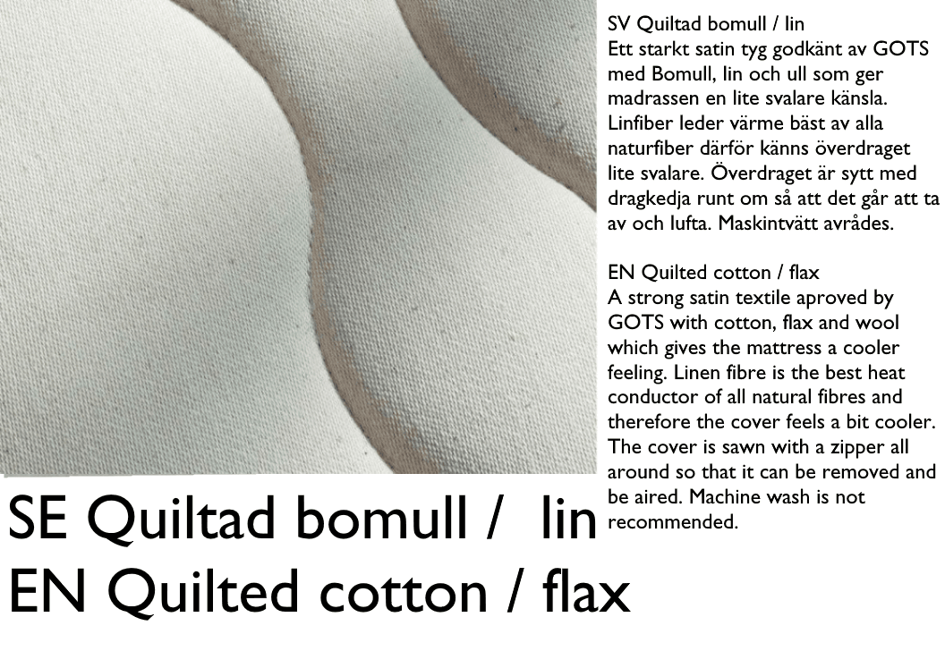 Latexmadrass från tyska Neonatura 13 Latexmadrass från tyska Neonatura