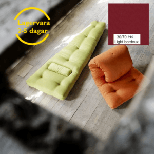 Loop futonbäddfåtölj outlet light bordaux från Danska Karup