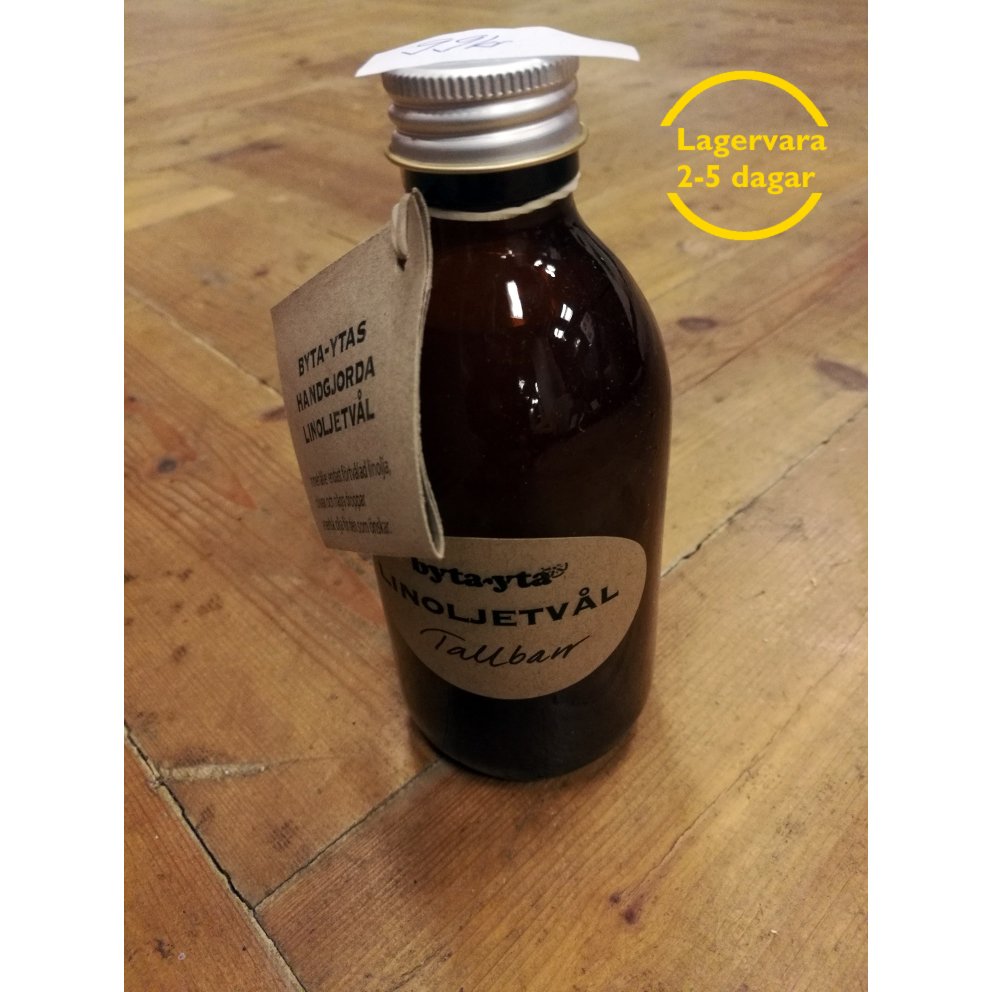 Linoljetvål Tallbarr 250ml 1 Linoljetvål Tallbarr 250ml