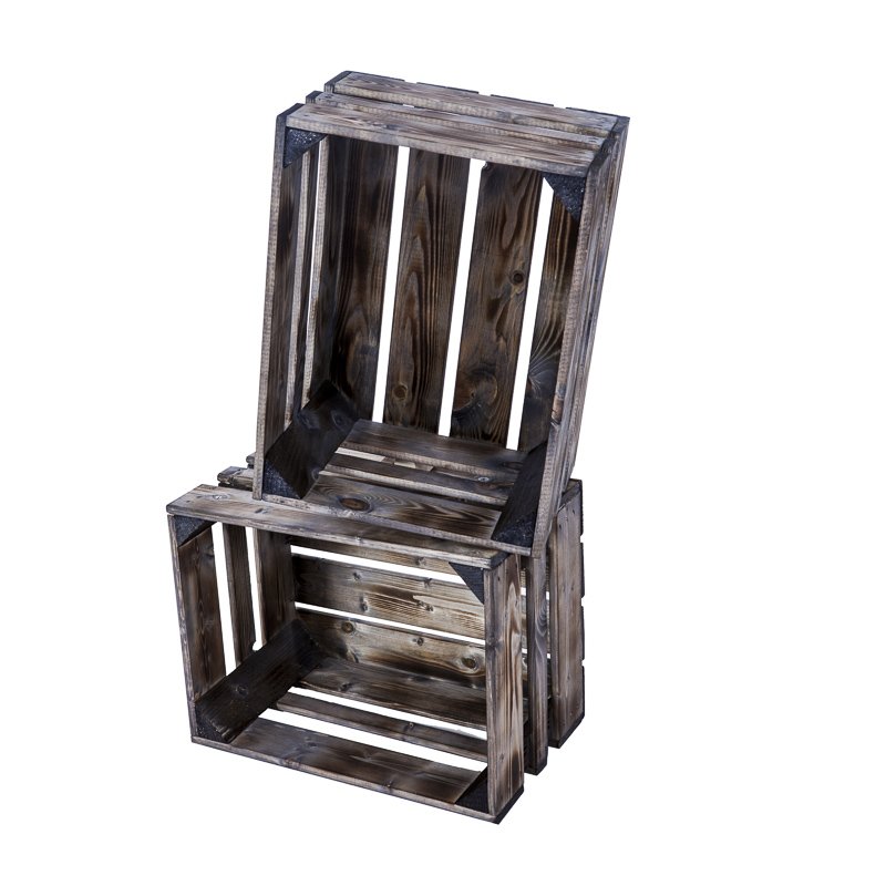 Äppellåda betsad bränd 40x30 2 Äppellåda betsad bränd 40x30