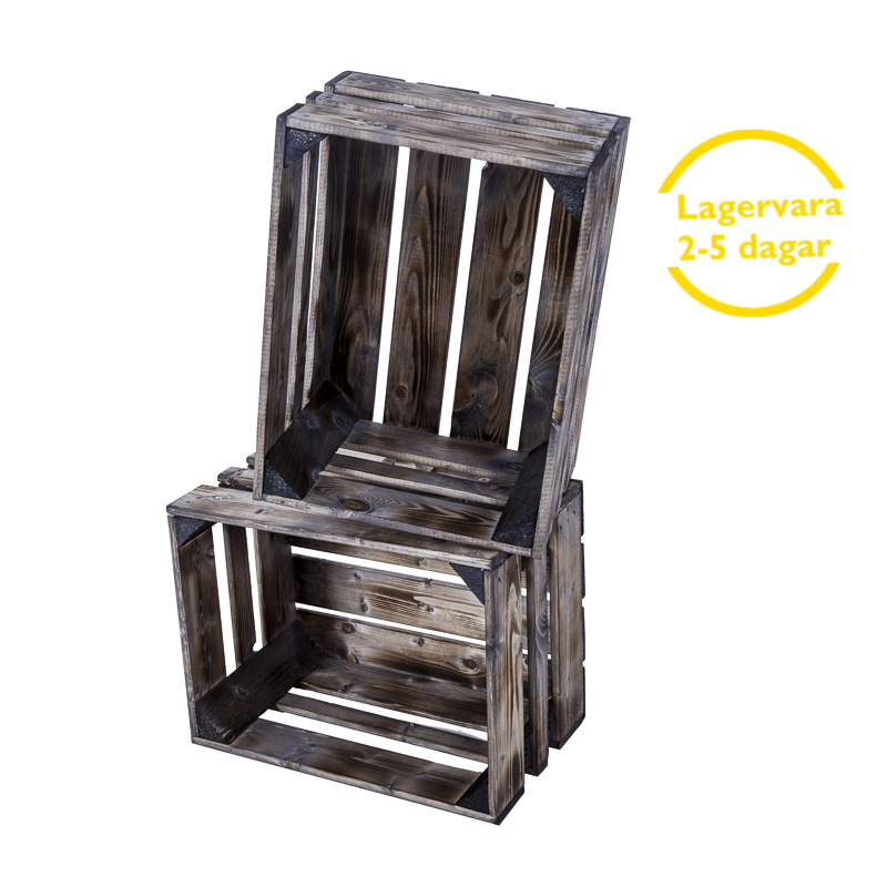 Äppellåda betsad bränd 40x30 1 Äppellåda betsad bränd 40x30